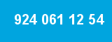 924 061 12 54 924 061 12 54